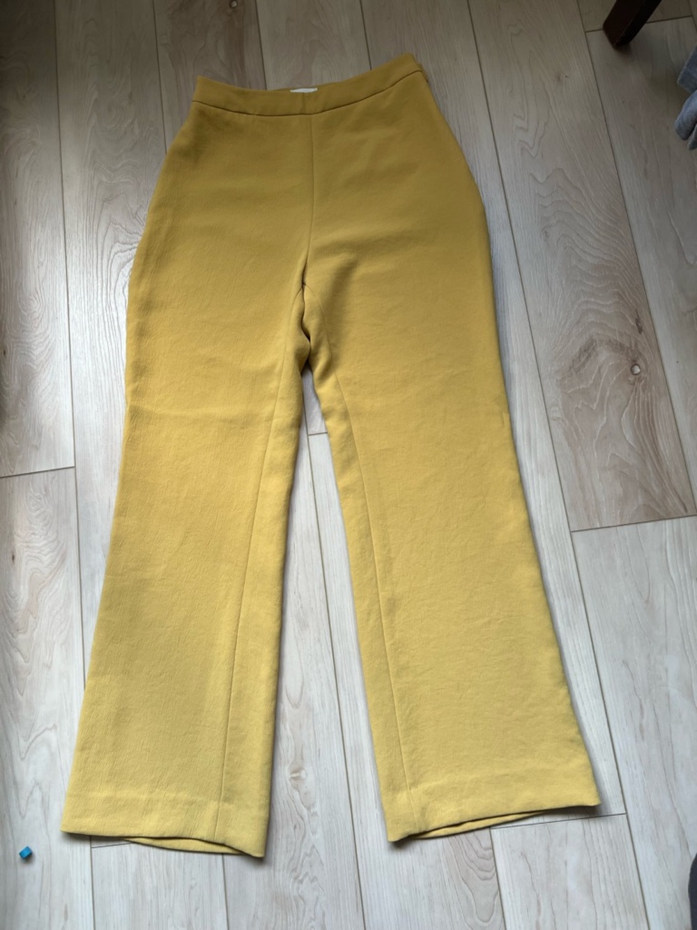 Wilfred Mustard Yellow High-Waist Trousers